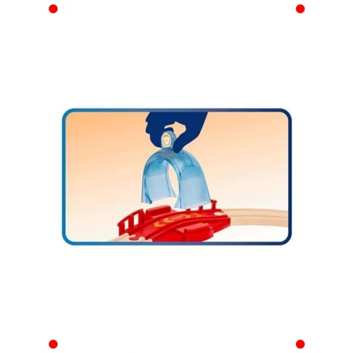 Akıllı Tren Yolu İtfaiye Kapısı - Sesli ve Işıklı