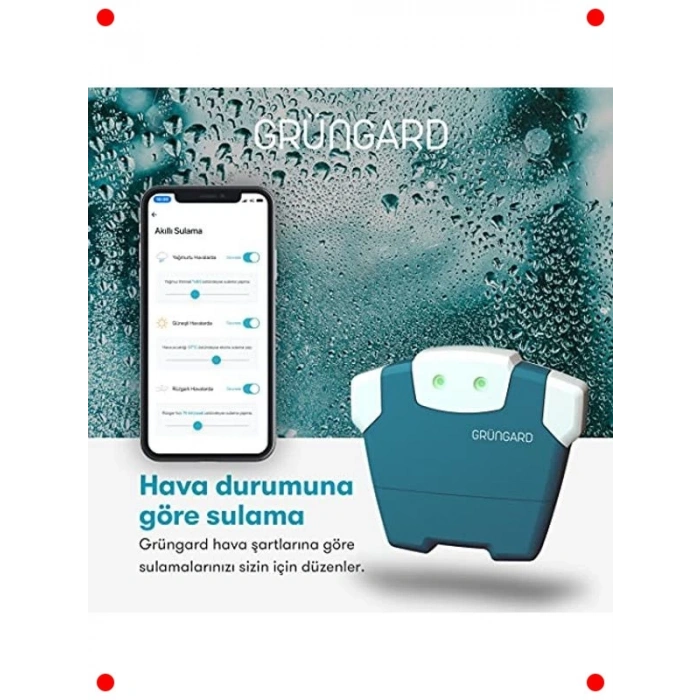 Akıllı Wi-Fi Bahçe Sulama Kontrolü, 8 Bölge