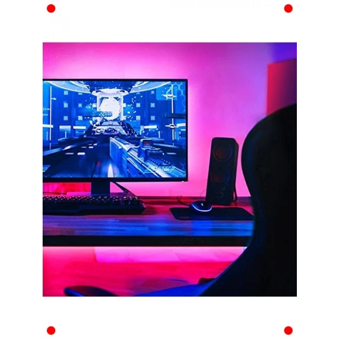 Akıllı Wi-Fi Çok Renkli Şerit LED 5 Metre