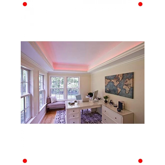 Akıllı WiFi Kontrollü Esnek LED Şerit 1M Beyaz