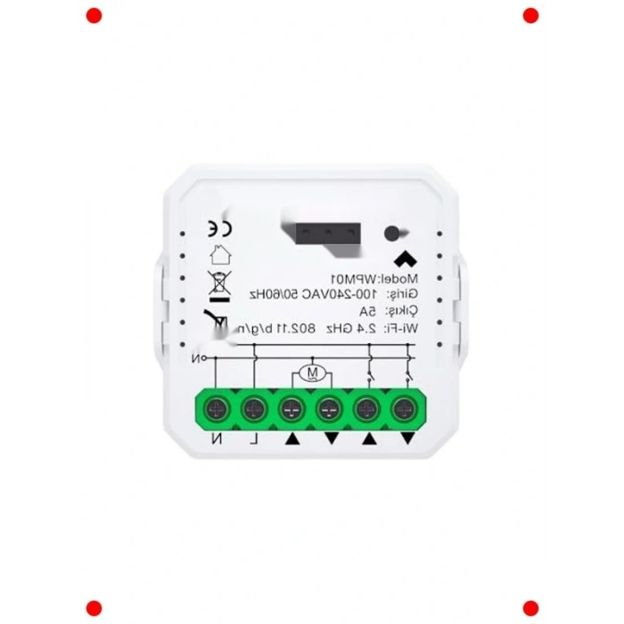 Akıllı WiFi Perde Panjur Kontrol Rölesi - Yüzdesel