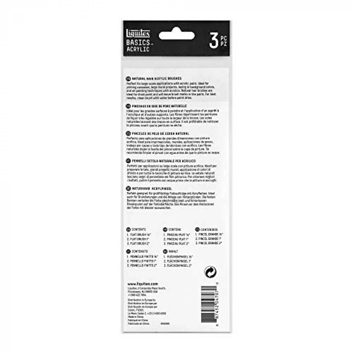 Akrilik Boya için Fırça Seti, 3 Boyutlu Fırça