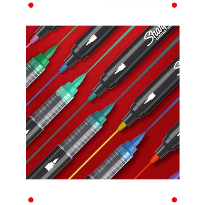 Akrilik Boya Kalem Seti, Su Bazlı, 5 Adet