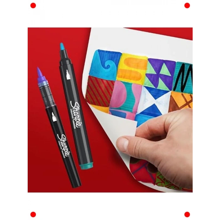 Akrilik Boya Kalem Seti, Su Bazlı, 5 Adet