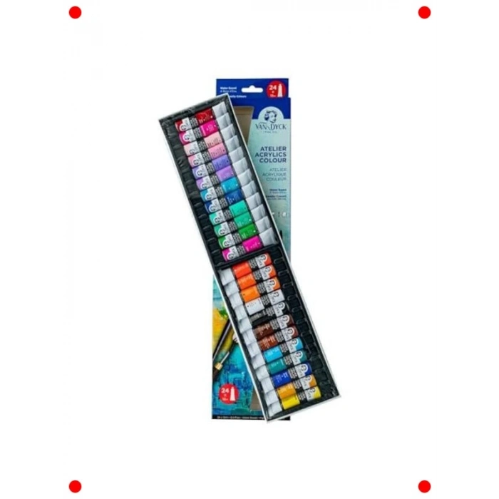 Akrilik Boya Seti 12ml 24 Renk