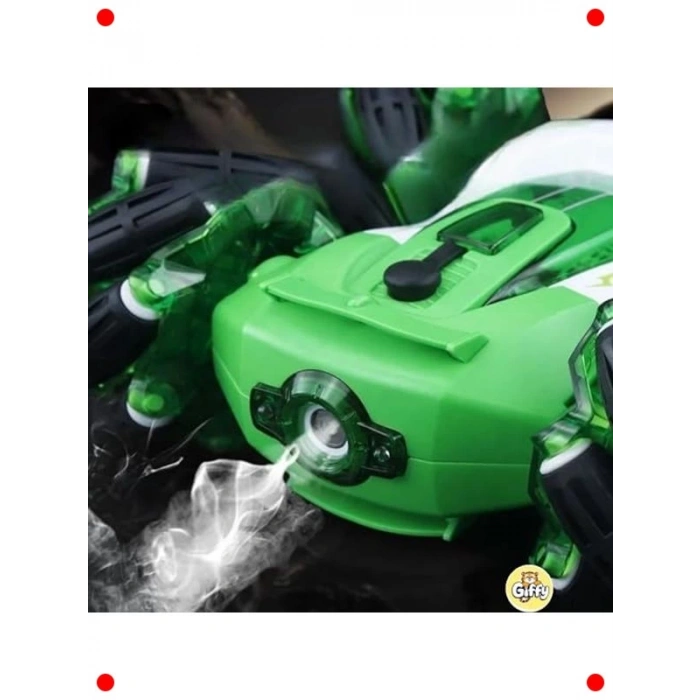 Akrobat 4x4 Uzaktan Kumandalı Araba - Duman ve Işık Efektli