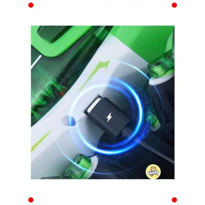 Akrobat 4x4 Uzaktan Kumandalı Araba - Duman ve Işık Efektli