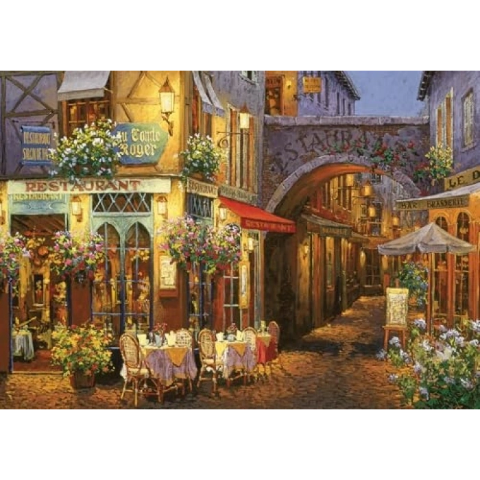 Akşam Yemeği Temalı 1000 Parça Puzzle ile Aile Eğlencesi