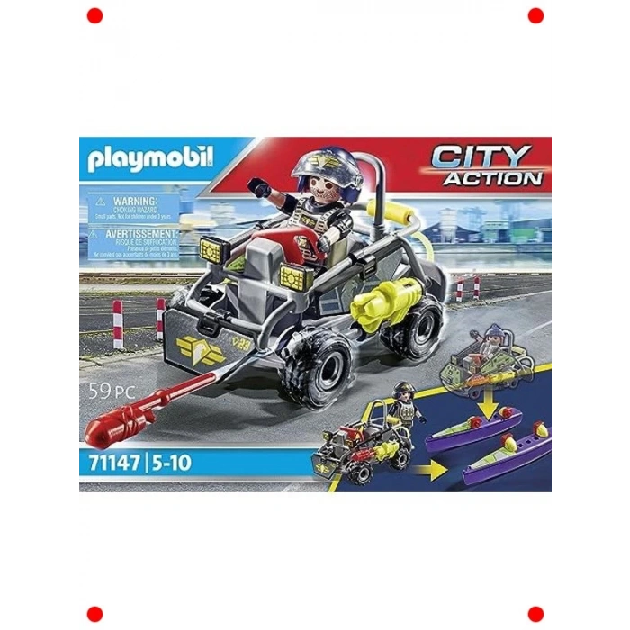 Aksiyon Timi ATV ve Dönüşen Sürat Teknesi