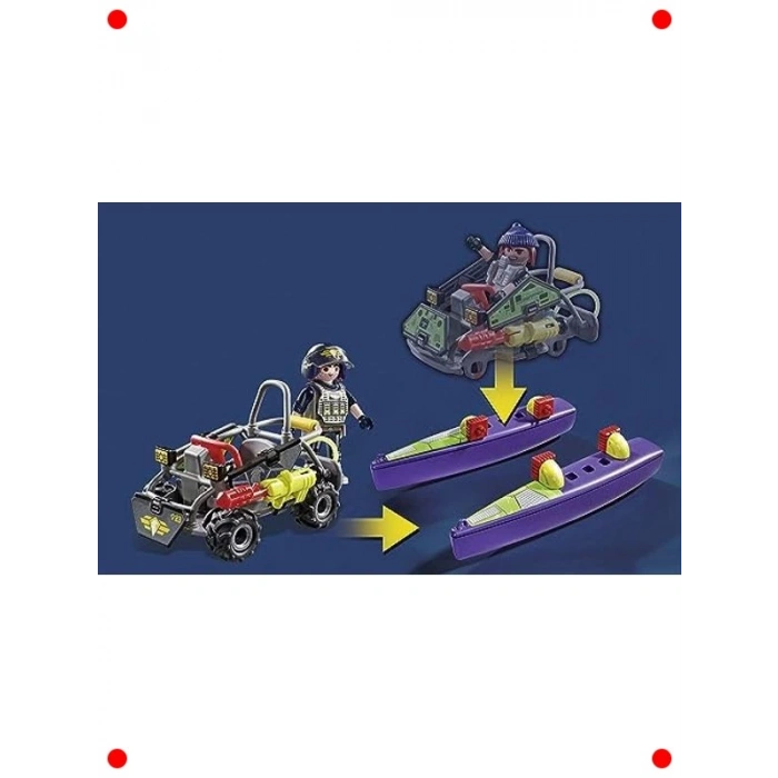 Aksiyon Timi ATV ve Dönüşen Sürat Teknesi