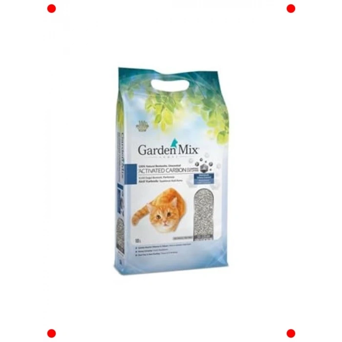 Aktif Karbonlu Bentonit Kedi Kumu 10 L
