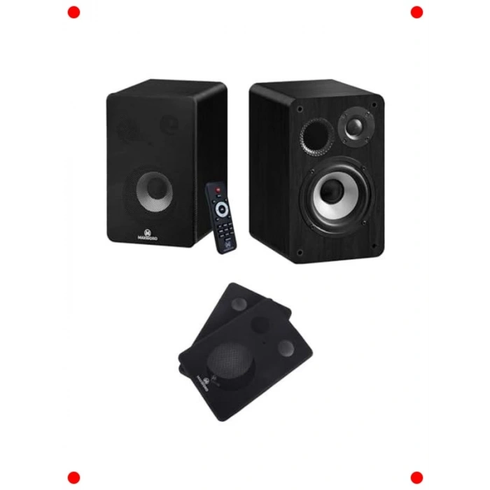 Aktif Stüdyo Monitör Hoparlör Çifti 4 Bluetooth USB 140W