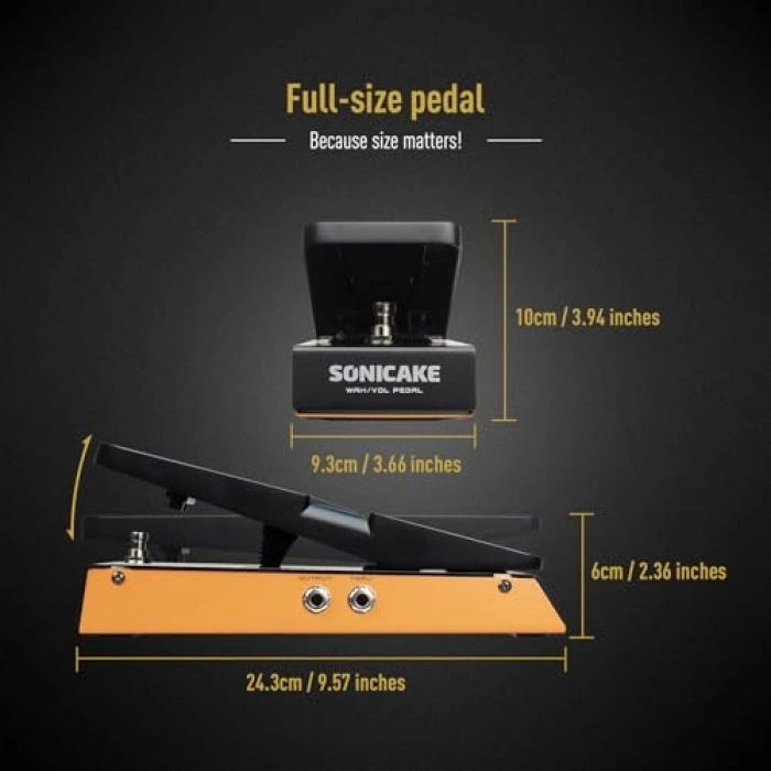 Aktif Volume/Wah Pedal, Esnek Kullanım Seçenekleri