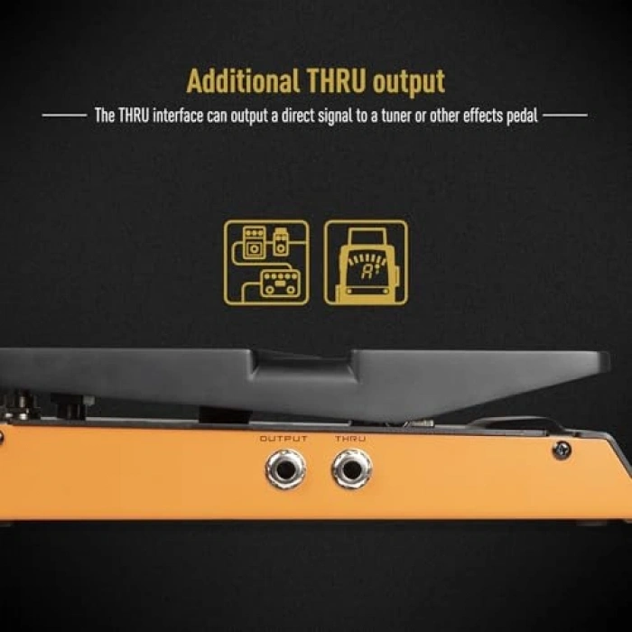 Aktif Volume/Wah Pedal, Esnek Kullanım Seçenekleri