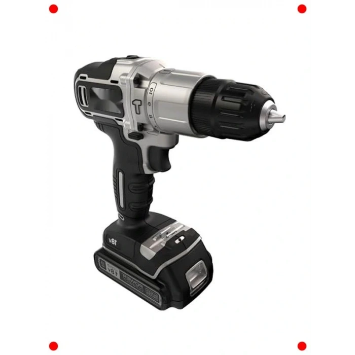 Akülü beli Matkap Seti, 18V Çift , Aksesuarlı