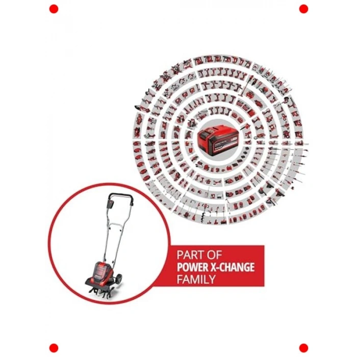 Akülü Çapalama Makinesi (Batarya ve Şarj Cihazı Hariç)