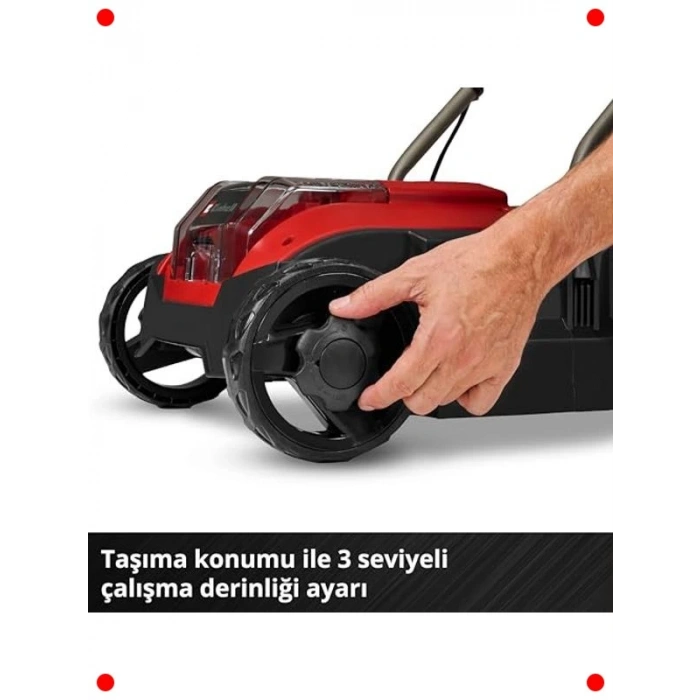 Akülü Çim Kazıma ve Havalandırma Makinesi 18V