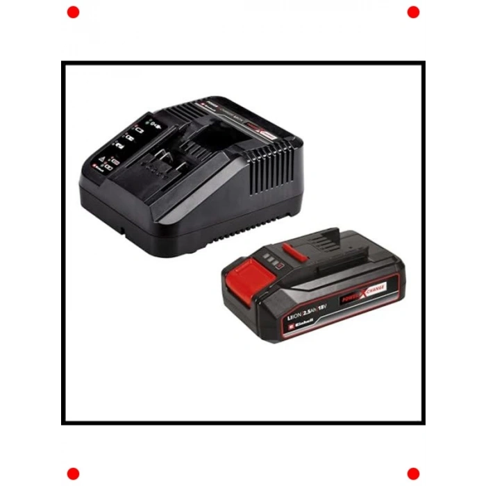 Akülü Çim Kenar Kesici Seti (18V, 2.5Ah Akü Dahil)