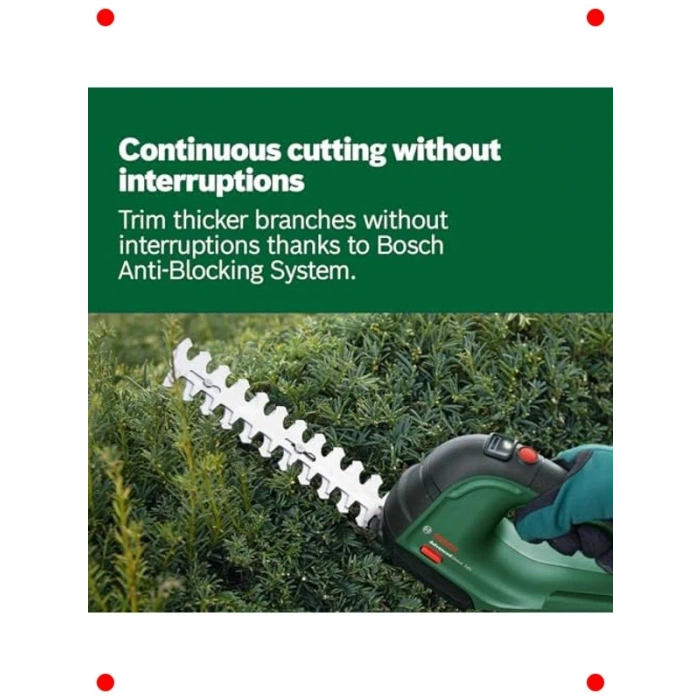 Akülü Çim ve Çit Düzeltici - Kompakt ve Güçlü