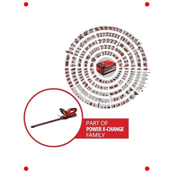 Akülü Çit Budama Makinesi Seti, Kablosuz Bahçe