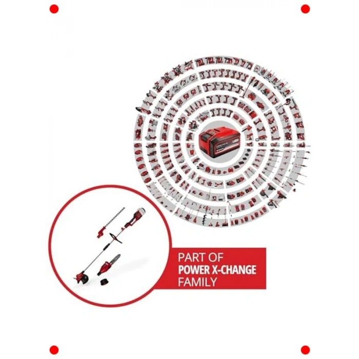 Akülü Çok Fonksiyonlu Bahçe Aleti 4ü 1 Arada