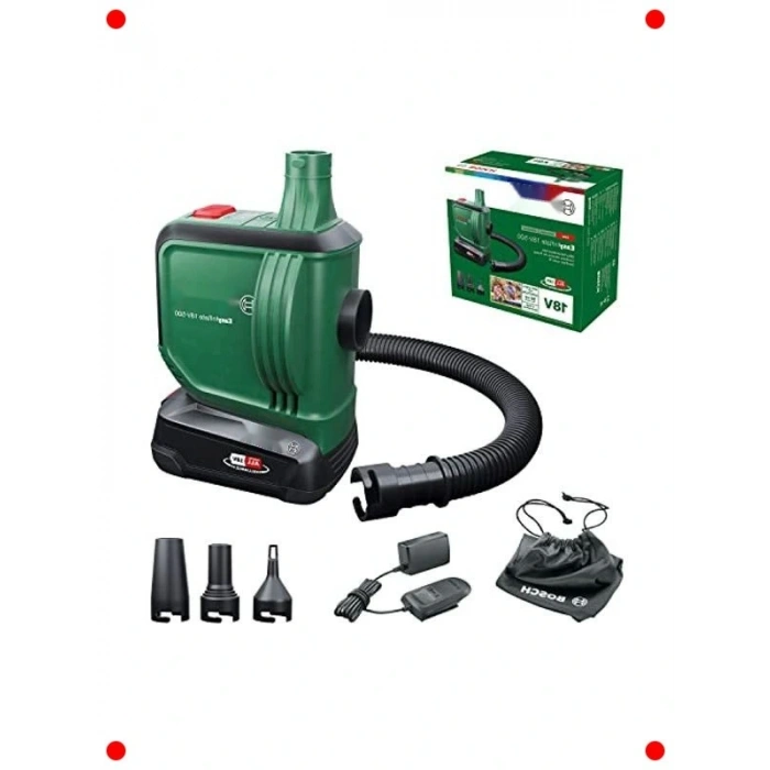 Akülü Elektrikli Şişirme ve İndirme Pompası