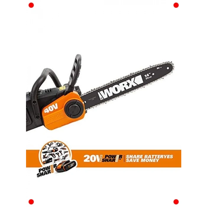 Akülü Fırçasız Zincirli Testere 40V - 35cm