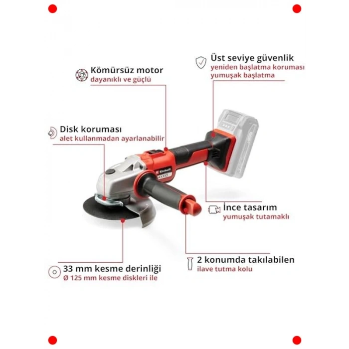 Akülü Kompakt Avuç Taşlama