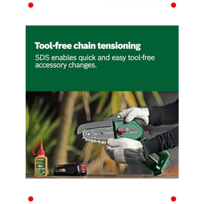 Akülü Kompakt Budama Testeresi (Aküsüz)