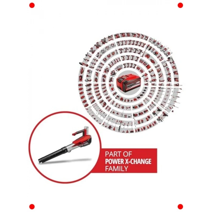 Akülü Kömürsüz Bahçe Yaprak Üfleyici