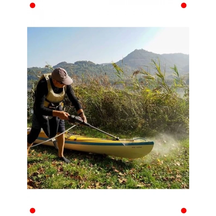 Akülü Kömürsüz Basınçlı Yıkama Seti