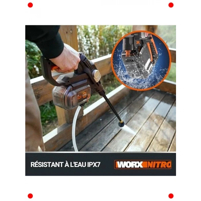 Akülü Kömürsüz Basınçlı Yıkama Seti