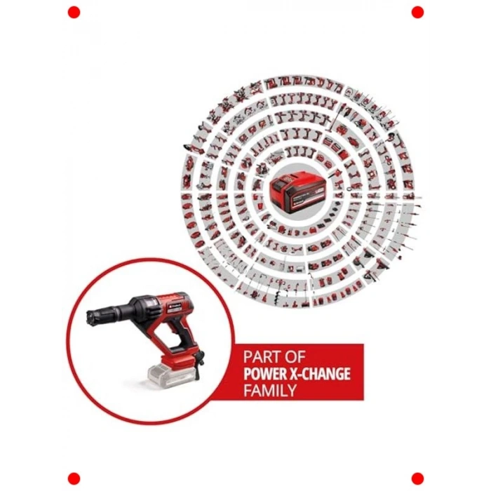 Akülü Portatif Basınçlı Yıkama Tabancası (18V, 24 bar)