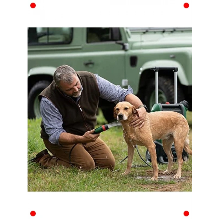 Akülü Taşınabilir Dış Mekan Basınçlı Yıkama Cihazı