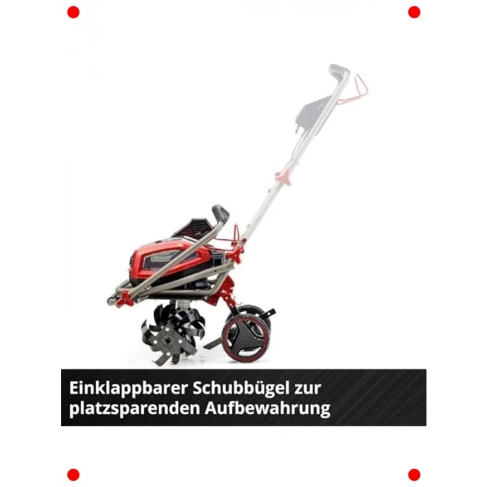 Akülü Toprak Frezeleme Makinesi - Kablosuz