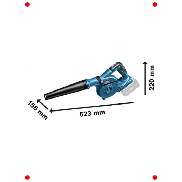 Akülü Üfleyici 18V - Kompakt ve Güçlü (Solo)