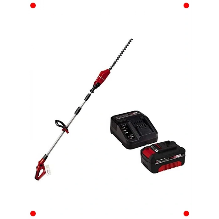 Akülü Uzun Erişimli Çit Budama Seti