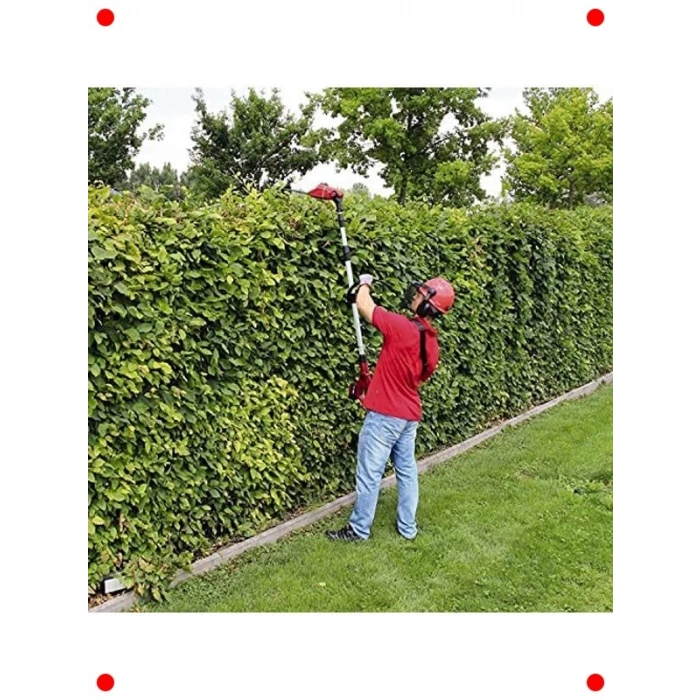 Akülü Uzun Erişimli Çit Budama Seti
