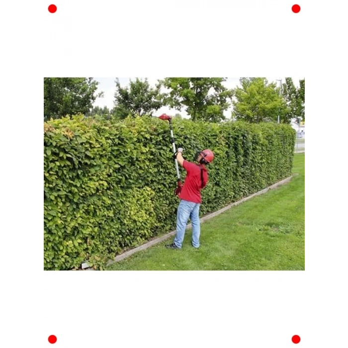 Akülü Uzun Saplı Çit Budama Makinesi