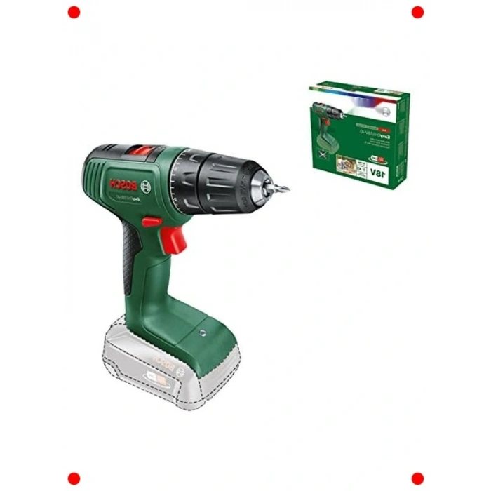 Akülü Vidalama Makinesi, 18V Sistem (Aküsüz)