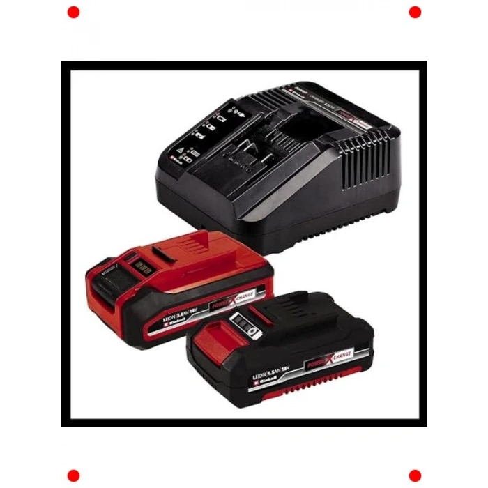 Akülü Vidalama & Taşlama Seti (2 Akülü)