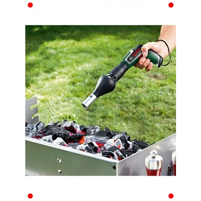 Akülü Vidalama Uyumlu Mangal Üfleme Aparatı