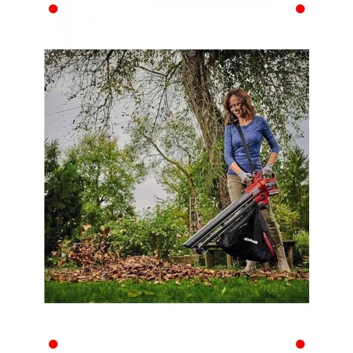 Akülü Yaprak Toplama ve Üfleme Makinesi - 2si 1 Arada