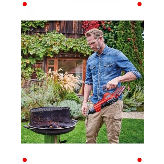 Akülü Yaprak Üfleyici - Bahçe Temizliği için