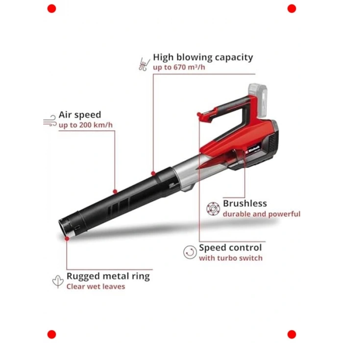 Akülü Yaprak Üfleyici ve Oluk Temizleme Seti