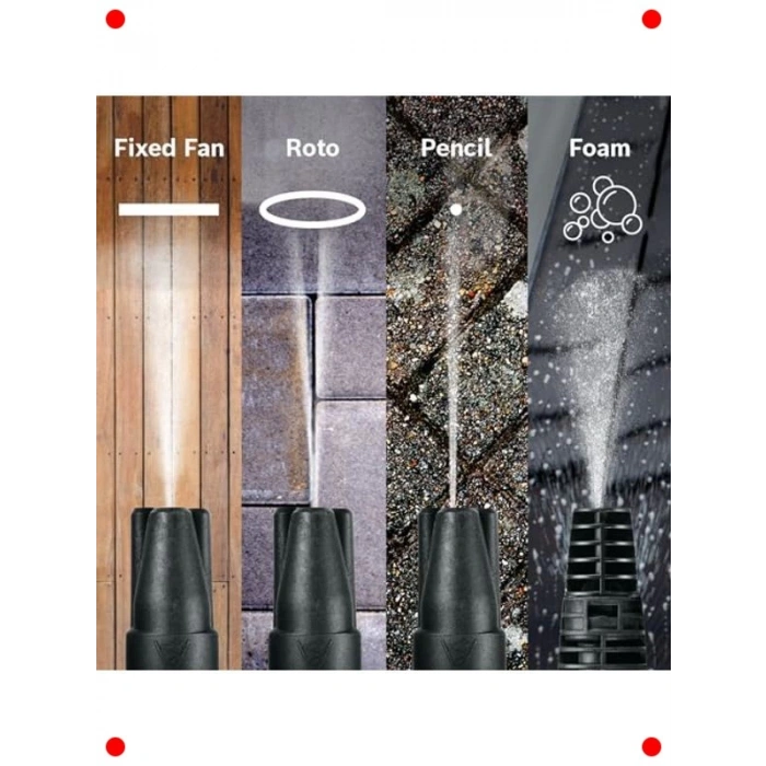 Akülü Yüksek Basınçlı Yıkama Makinesi