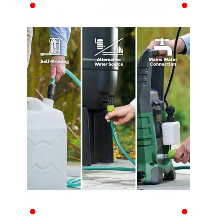 Akülü Yüksek Basınçlı Yıkayıcı