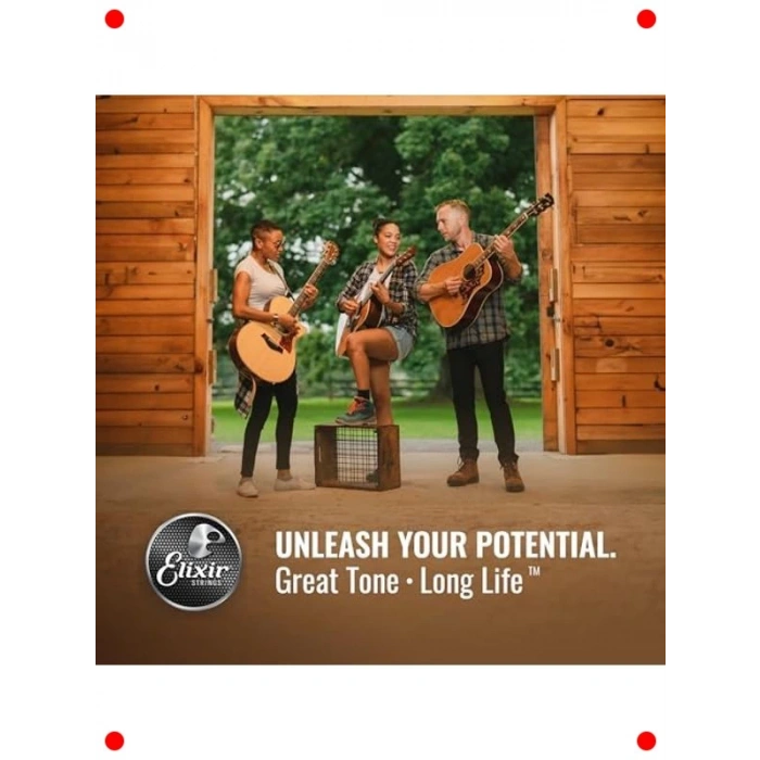 Akustik Gitar Tel Seti - Bronz (3lü Paket)