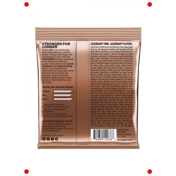 Akustik Gitar Teli - Fosfor Bronz (12-54)