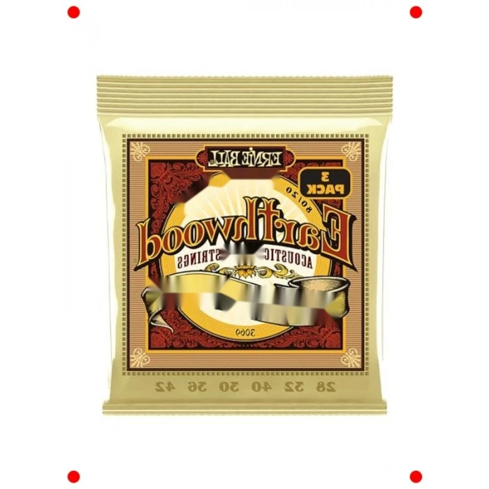 Akustik Gitar Teli - Naylon, Bronz, 3lü Paket